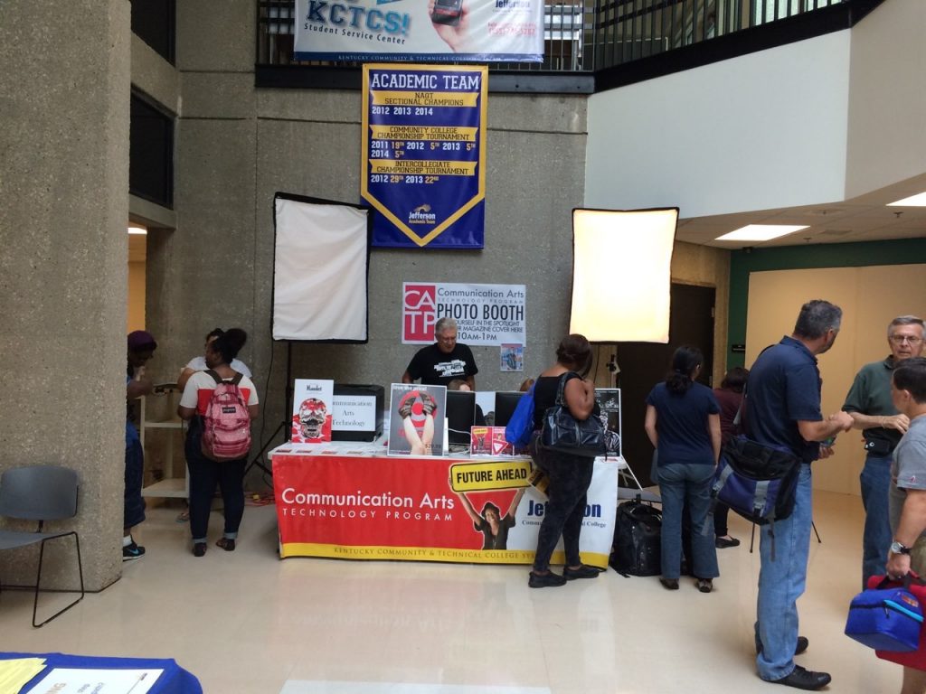 Students at Resource Fair Sept 2015