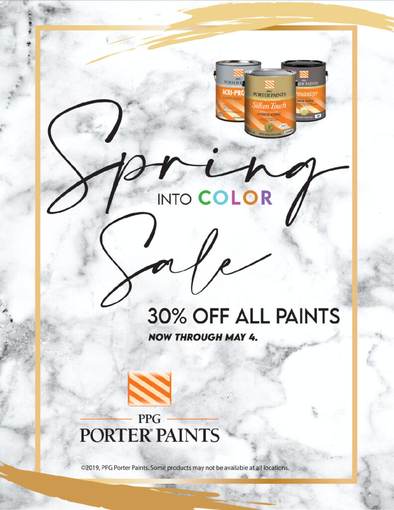 Porter paint print ad