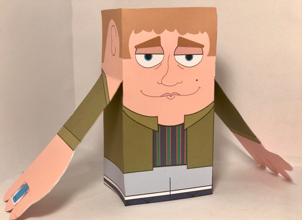 Paper Doll of Joseph
