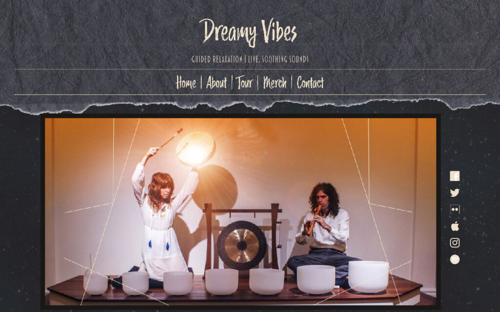 Dreamy Vibes Website