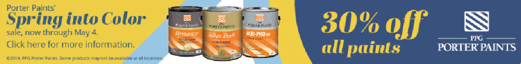 Web Banner Porter Paints