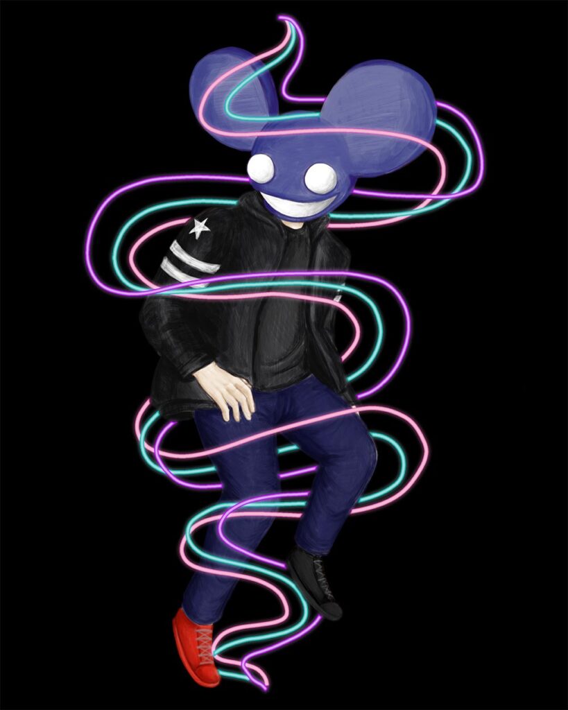 Deadmau5, Digital Illustration