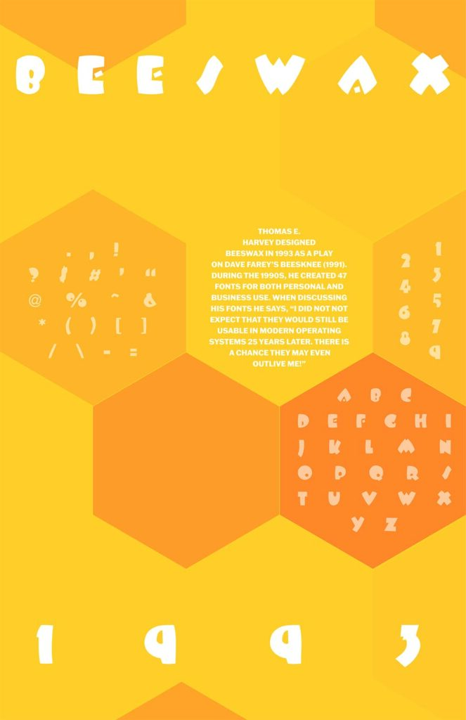 Beeswax Font Poster