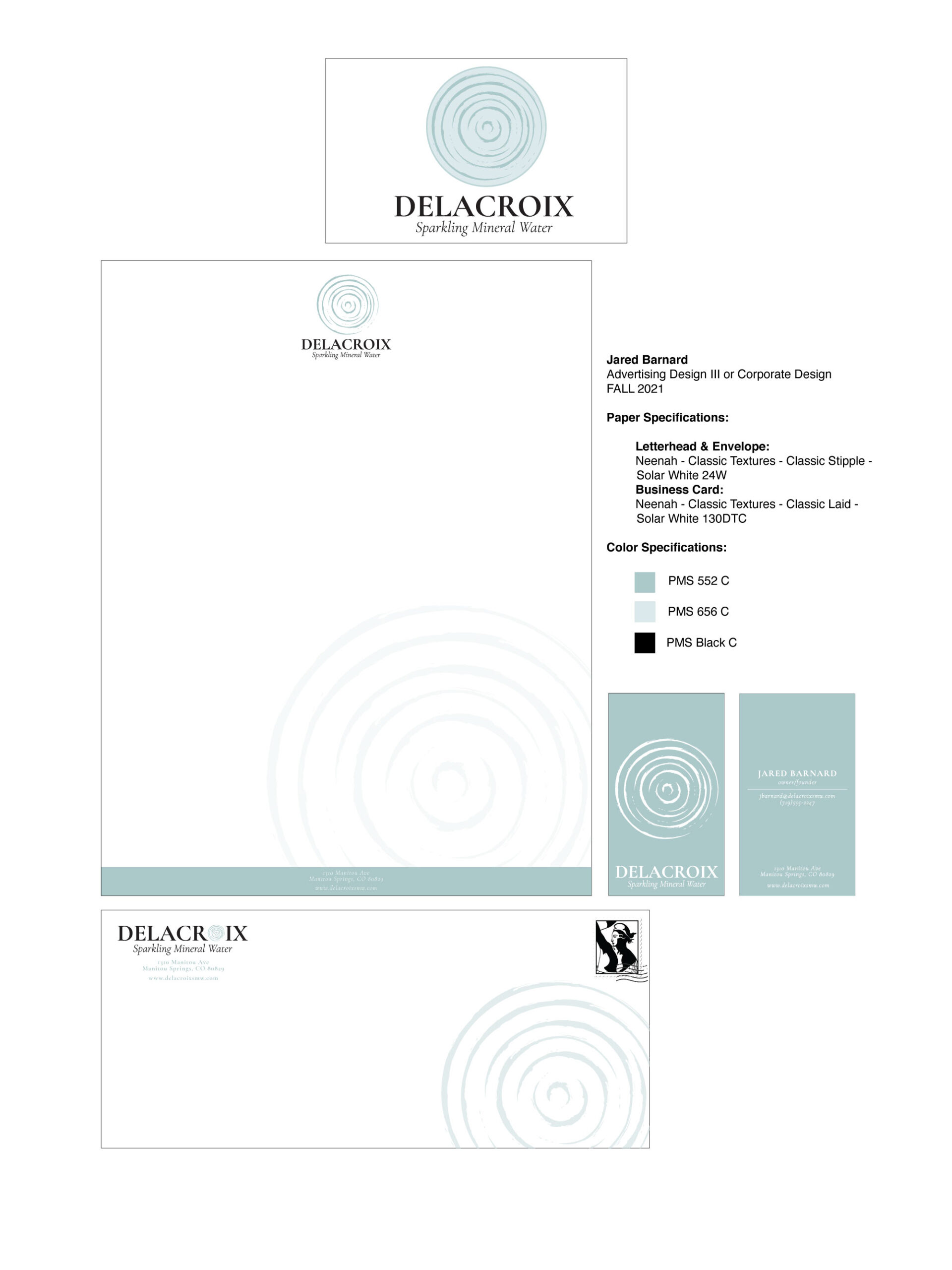 Jared Barnard Stationery